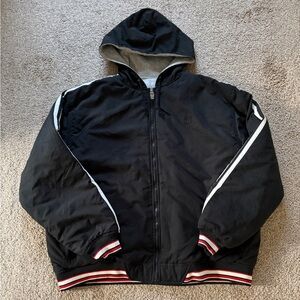 VTG Wilson Black Reversible Hooded Jacket
